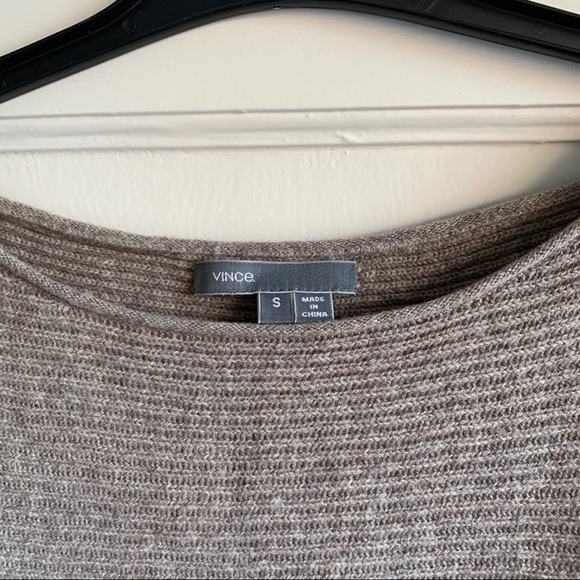Vince Short Sleeve Ribbed Sweater - Picture 2 of 5
